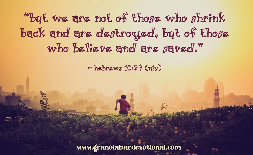 Don't Shrink Back enLIVEn Devotionals